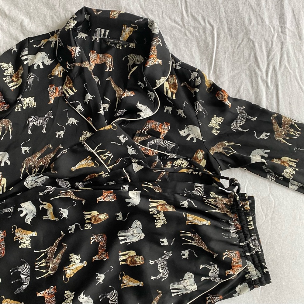Banana Republic Satin Sleep Set